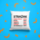 STRAŻAK - Ciężka praca- poduszka na prezent