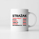 STRAŻAK - Ciężka praca - kubek na prezent