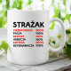 STRAŻAK - Ciężka praca - kubek na prezent