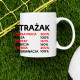 STRAŻAK - Ciężka praca - kubek na prezent