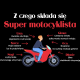 Z czego składa się super motocyklista - męska koszulka na prezent