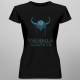 Valhalla awaits me - damska koszulka dla fanów serialu Wikingowie
