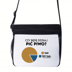 Czy będę dzisiaj pić piwo? - torba termoizolacyjna na prezent