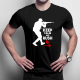 Keep calm and rush B - męska koszulka dla fanów gry Counter Strike