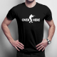 Over here - męska koszulka dla fanów gry Counter Strike