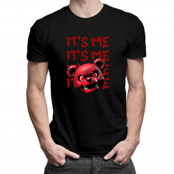 It's me - męska koszulka dla fanów gry Five Nights at Freddy's