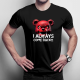 I always come back! - męska koszulka dla fanów gry Five Nights at Freddy's