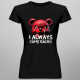 I always come back!  - damska koszulka dla fanów gry Five Nights at Freddy's