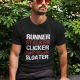 Runner,stalker, clicker,shambler,bloater - męska koszulka dla fanów gry The Last of Us