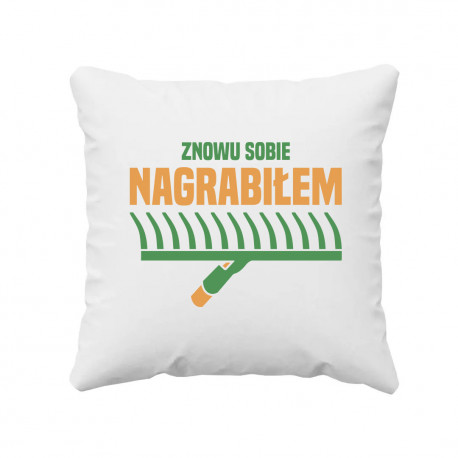 Znowu sobie nagrabiłem - poduszka na prezent