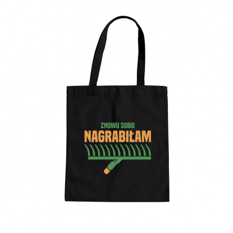 Znowu sobie nagrabiłam - torba na prezent