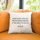 Today I don't have any motivational quotes - poduszka na prezent