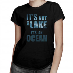 It's not a lake, It's an ocean - damska koszulka dla fanów gry Alan Wake II