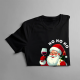 Ho ho ho na wino! - męska koszulka na prezent