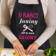 U babci (imię) nikt nie siedzi głodny - fartuch na prezent dla babci - produkt personalizowany