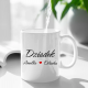 Dziadek + imiona wnuków - kubek na prezent dla dziadka - produkt personalizowany