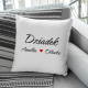 Dziadek + imiona wnuków - poduszka na prezent dla dziadka - produkt personalizowany