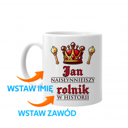 Najsłynniejszy w historii - kubek dla fanów serialu 1670 - produkt personalizowany