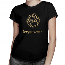 Dopasowani - damska koszulka na prezent