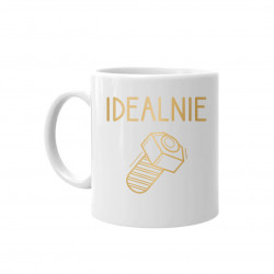 Idealnie - kubek na prezent