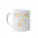 Idealnie - kubek na prezent
