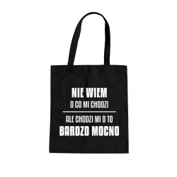 Nie wiem o co mi chodzi, ale chodzi mi o to bardzo mocno - torba na prezent