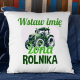 (Imię) żona rolnika - poduszka na prezent - produkt personalizowany