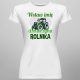 (Imię) dziewczyna rolnika - damska koszulka na prezent - produkt personalizowany