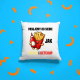 Pasujemy do siebie jak frytki i ketchup - poduszka na prezent