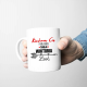 Kocham cię ty mój łobuzie, twoja (imię) - kubek na prezent - produkt personalizowany