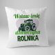 (Imię) dziewczyna rolnika - poduszka na prezent - produkt personalizowany