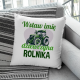 (Imię) dziewczyna rolnika - poduszka na prezent - produkt personalizowany