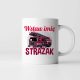 (Imię) strażak - kubek na prezent - produkt personalizowany