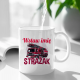 (Imię) strażak - kubek na prezent - produkt personalizowany