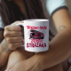 (Imię) żona strażaka - kubek na prezent - produkt personalizowany
