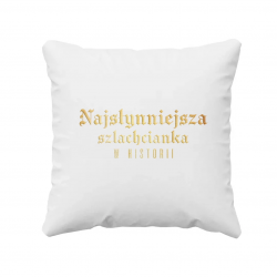Najsłynniejsza szlachcianka w historii - poduszka dla fanów serialu 1670