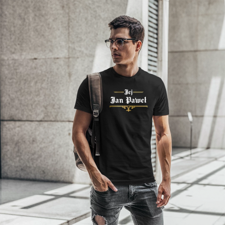 Jej Jan Paweł - męska koszulka na prezent