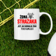Żona strażaka jest jak normalna żona, tylko fajniejsza - kubek na prezent