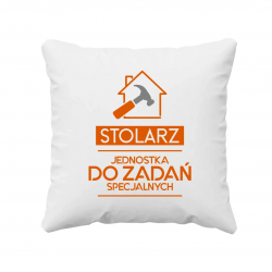 Stolarz - jednostka do zadań specjalnych - poduszka na prezent