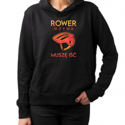 Rower wzywa, muszę iść - damska bluza na prezent