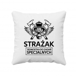 Strażak - Jednostka do zadań specjalnych - poduszka na prezent