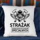 Strażak - Jednostka do zadań specjalnych - poduszka na prezent
