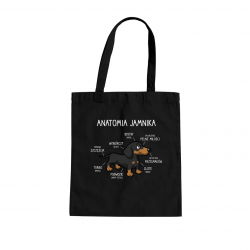 Anatomia jamnika - torba na prezent