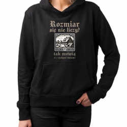  Rozmiar się nie liczy? tak mówią ci z małymi wsiami - damska bluza  dla fanów serialu 1670