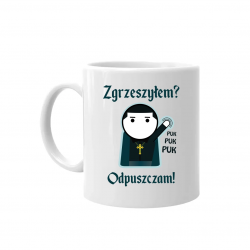 Zgrzeszyłem? Puk puk puk, odpuszczam! - kubek na prezent dla fanów serialu 1670
