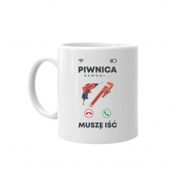 Piwnica dzwoni, muszę iść - kubek na prezent