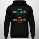 Kiepski mechanik zgaduje, dobry mechanik wie - męska bluza na prezent