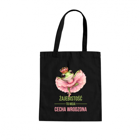 Żajebistość to moja cecha wrodzona - torba na prezent