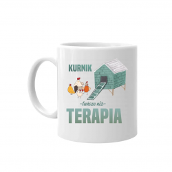Kurnik - tańsze niż terapia - kubek na prezent