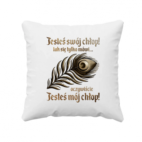 Jesteś swój chłop! V2 - poduszka na prezent dla fanów serialu 1670